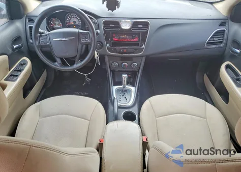 2013 Chrysler 200 Lx from USA, damaged, VIN 1C3CCBAB8DN697852